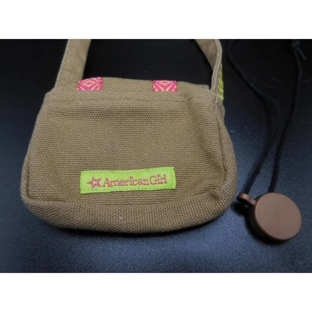 American Girl Doll Lea Clark Book Bag &‎ Compass